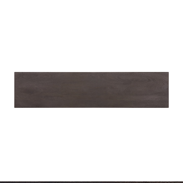 French Country 70" Bench, Coffee Brown