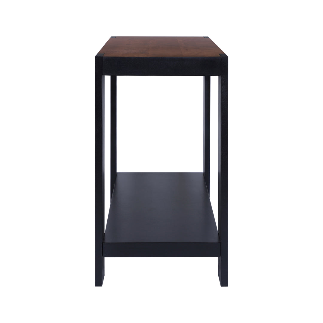 Axis Modern 2-Tone Console Table, Walnut