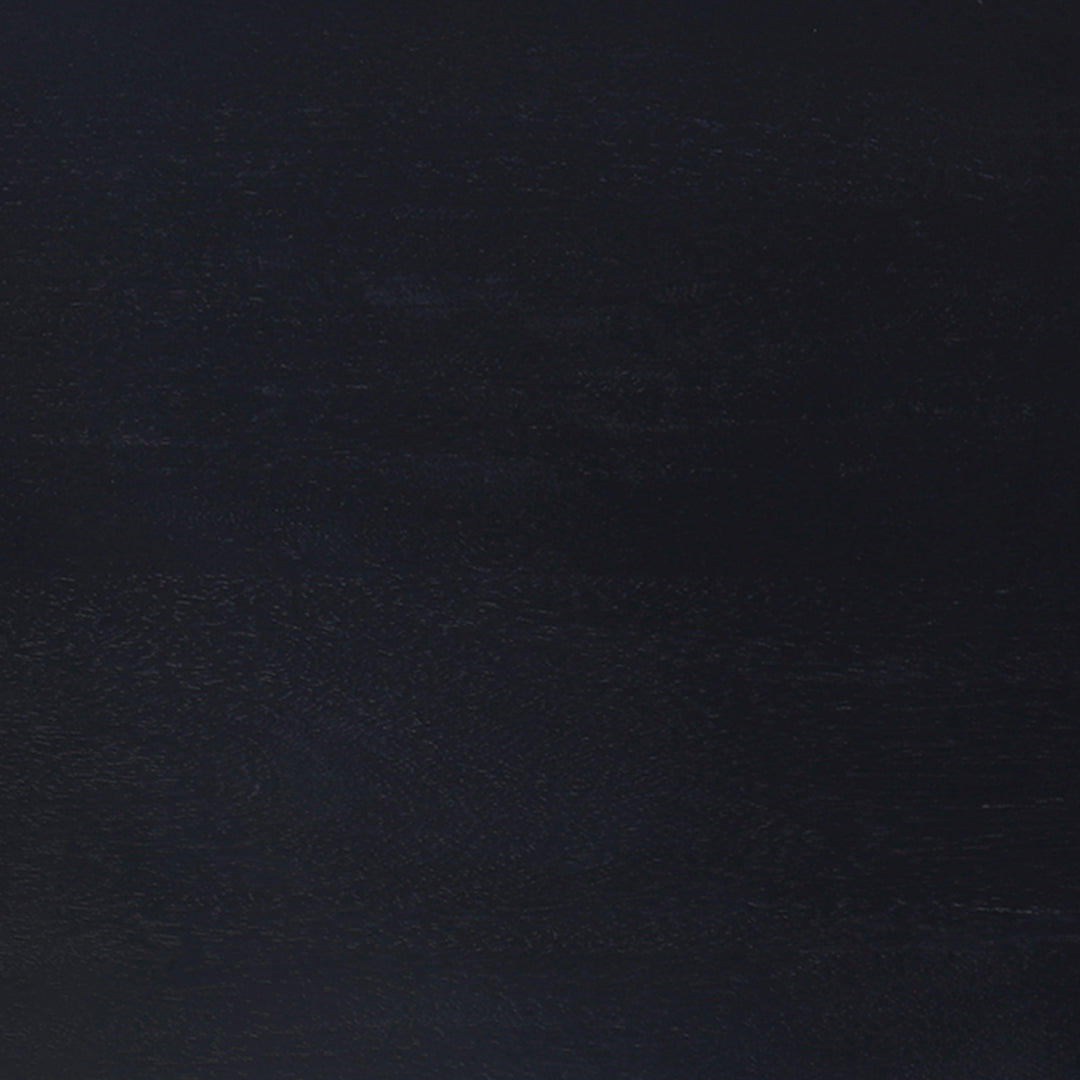 Madison Linen Desk with Built-in Power, Black