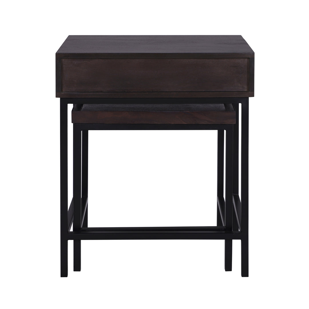 Atelier Nesting End Table Set, Choco B