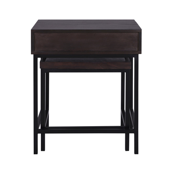 Atelier Nesting End Table Set, Choco B