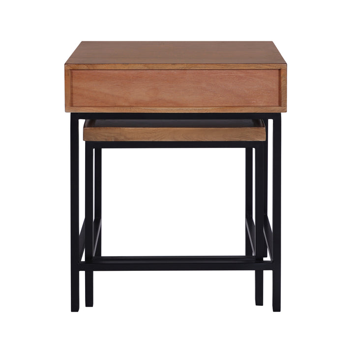 Atelier Nesting Side Table Set, Honey