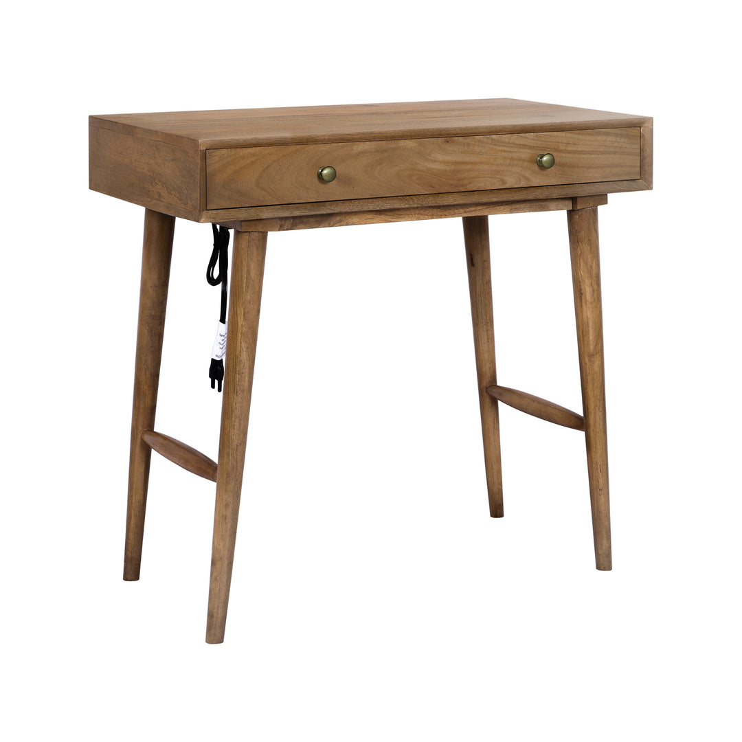 Nordlyn Home Office Desk with Built-in Power, Wheatfield (Copy)