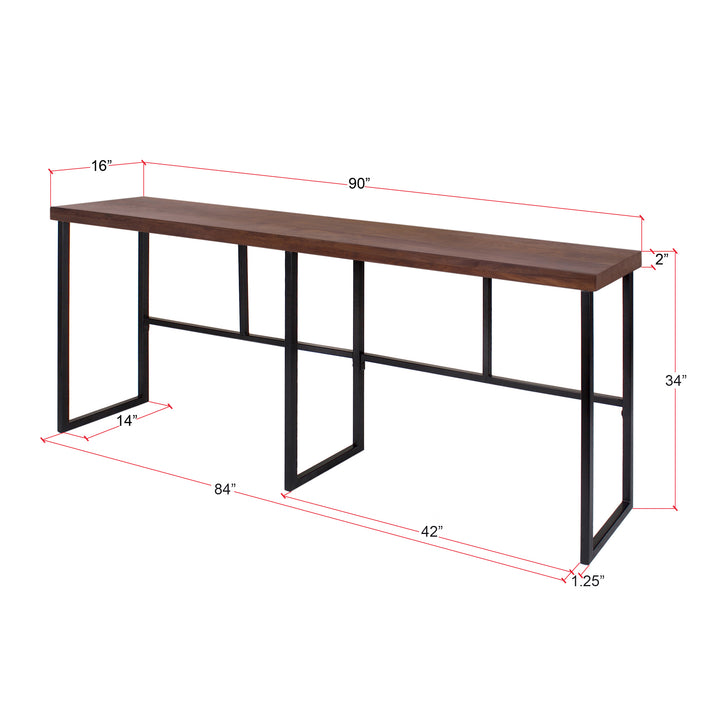 Atelier Rosewood 90" Sheesham Wood Console Table