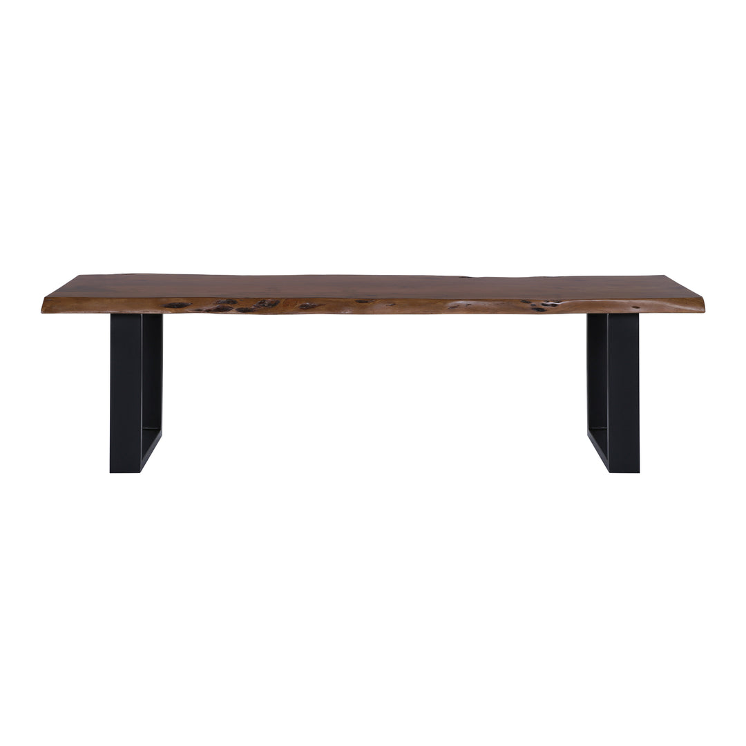 Live Edge Acacia 63" Bench, Acacia Standard