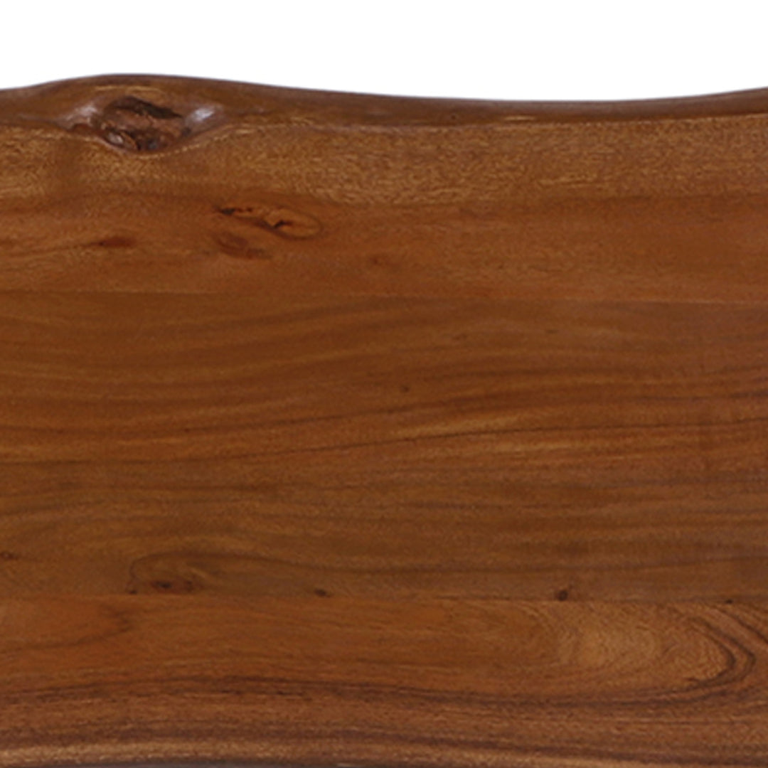 Live Edge Acacia 78" Bench, Acacia Standard