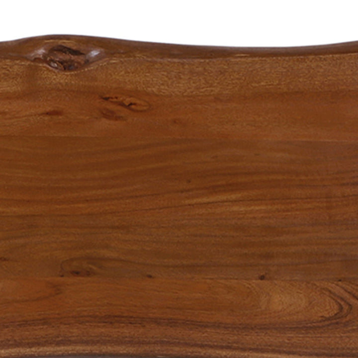 Live Edge Acacia 78" Bench, Acacia Standard
