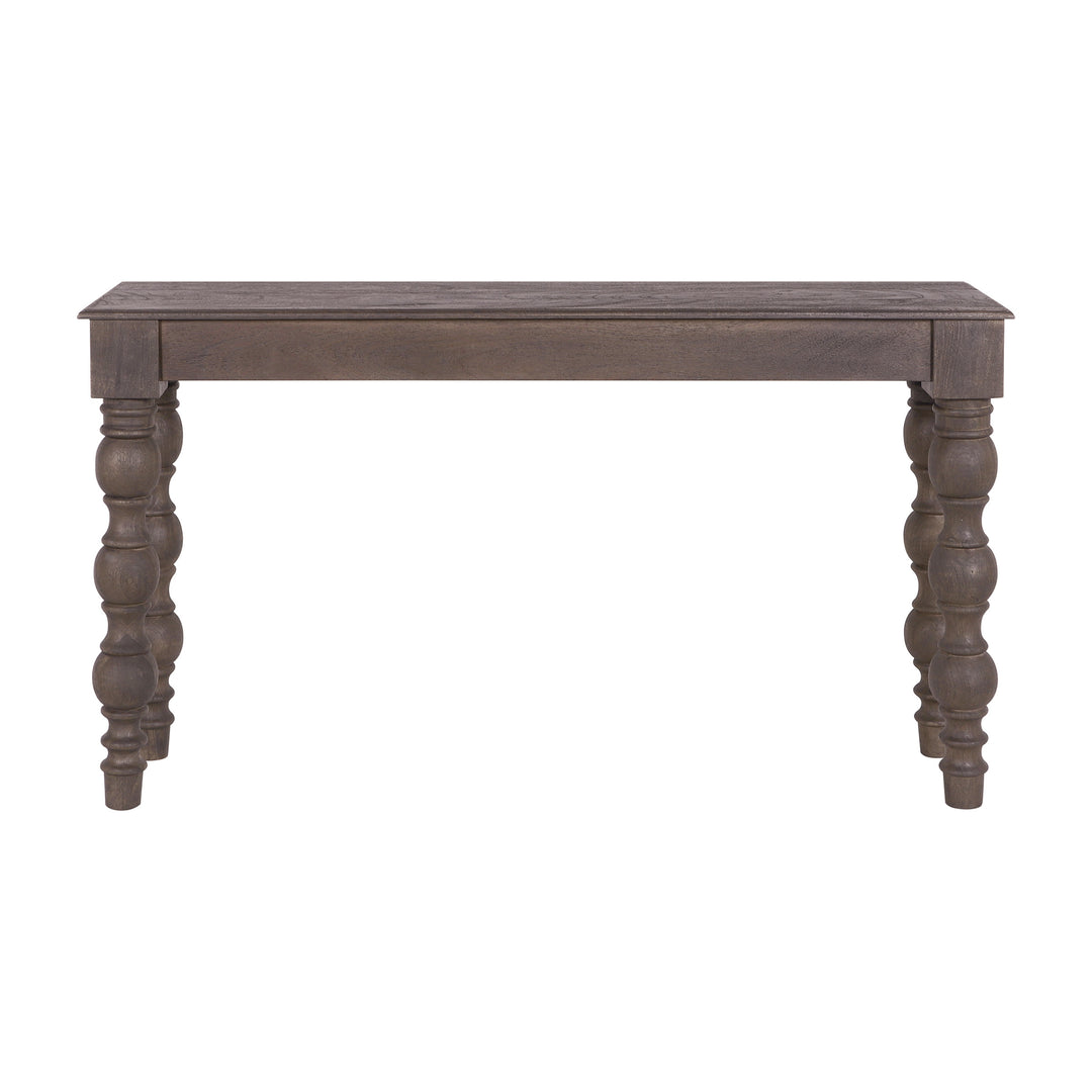 French Country Console Table, Coffee Brown
