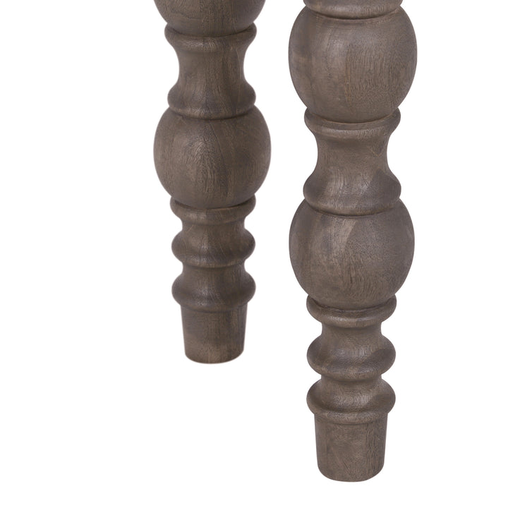 French Country Console Table, Coffee Brown