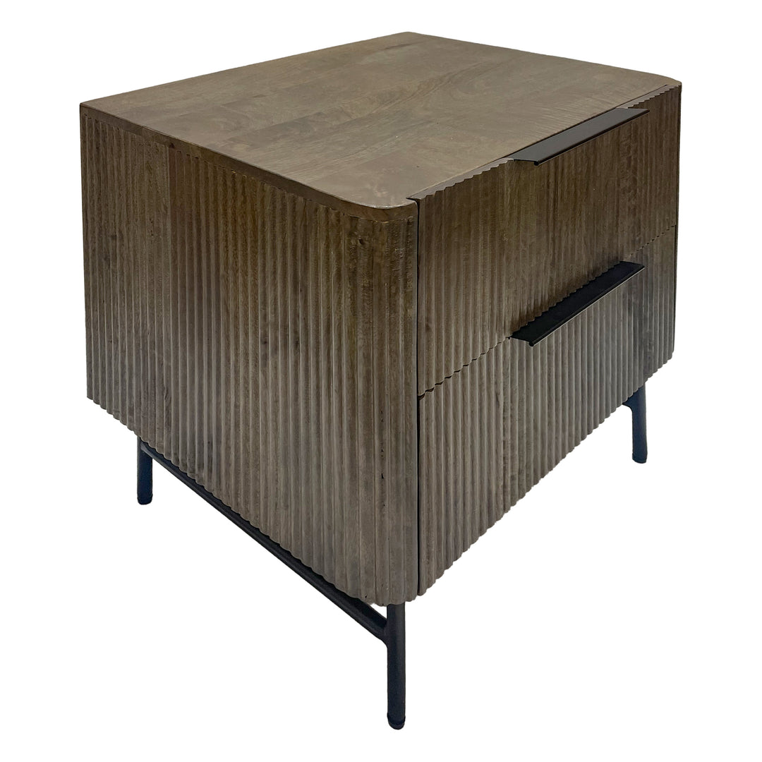 Grey Ridge Night Stand Four Hands