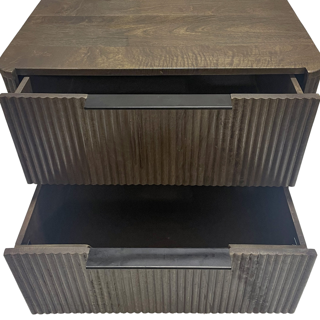 Grey Ridge Night Stand Four Hands