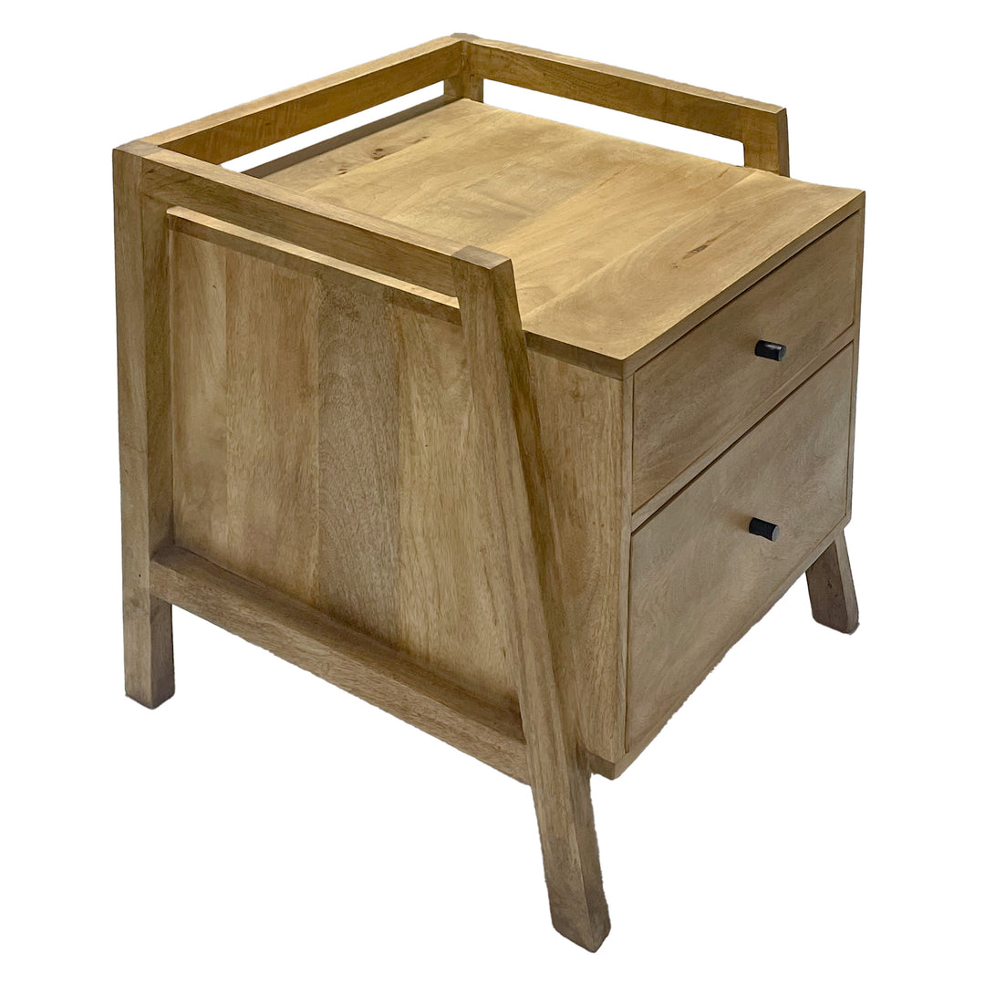 Nordic Nightstand Two Drawer
