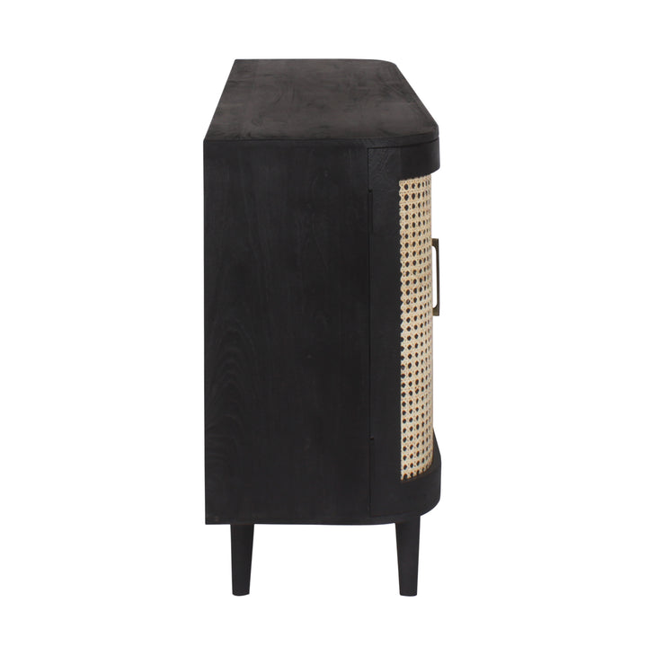 Oslo Cane Midnight Sideboard