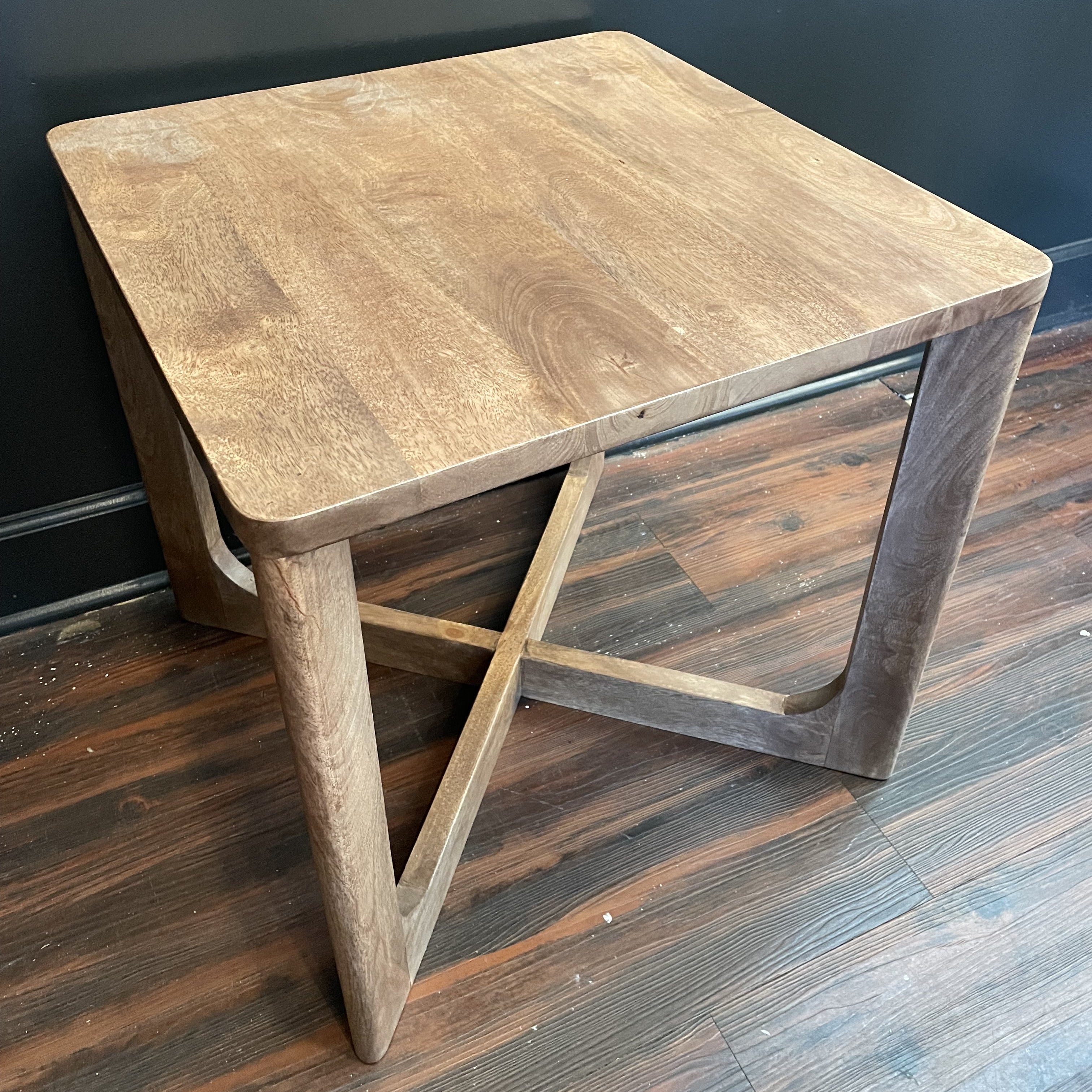 X Base Side Table - Sample – Mango and Acacia