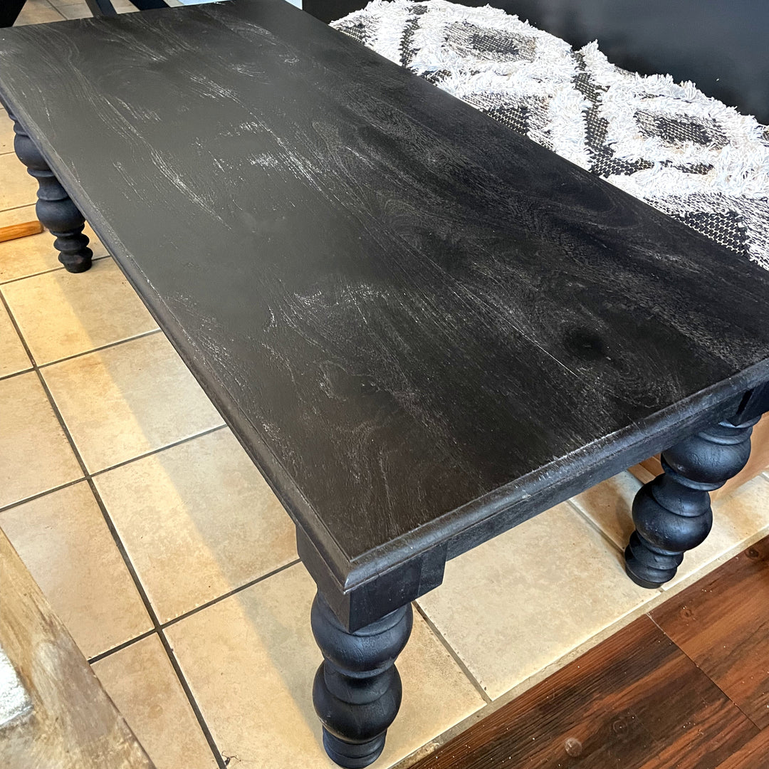 Black Beaded Coffee Table - Sample