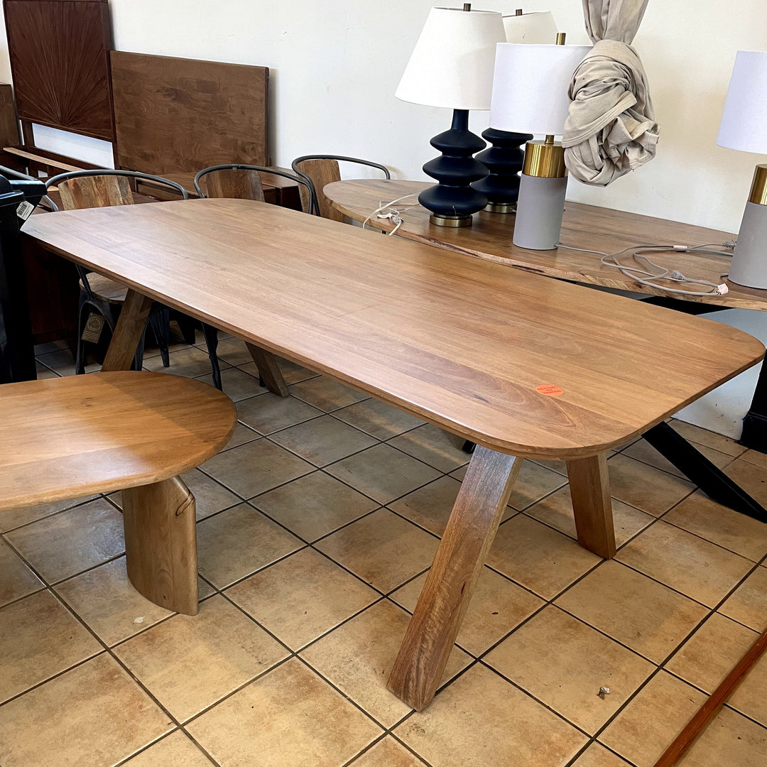 Curved Edge Dining Table- Sample
