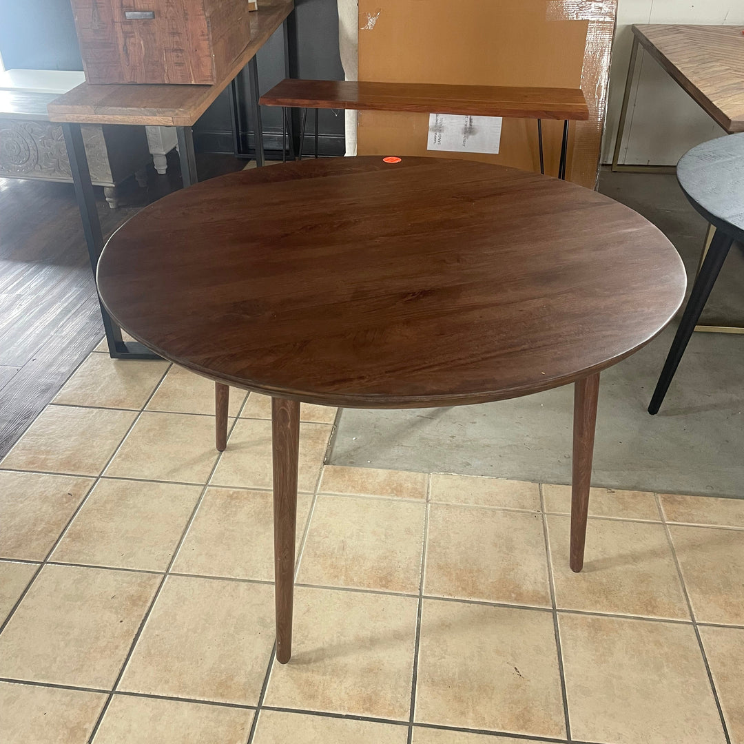48" Round Natural Dining Table- Sample