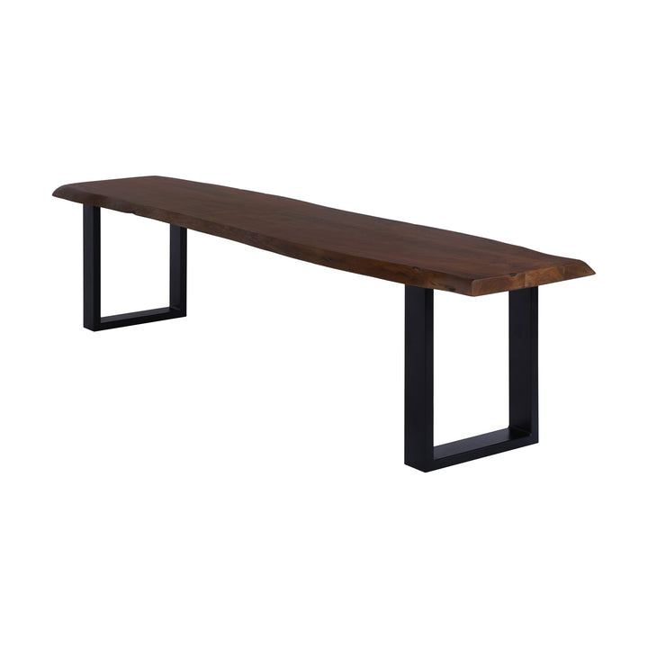 Live Edge Acacia 78" Bench, Acacia Standard