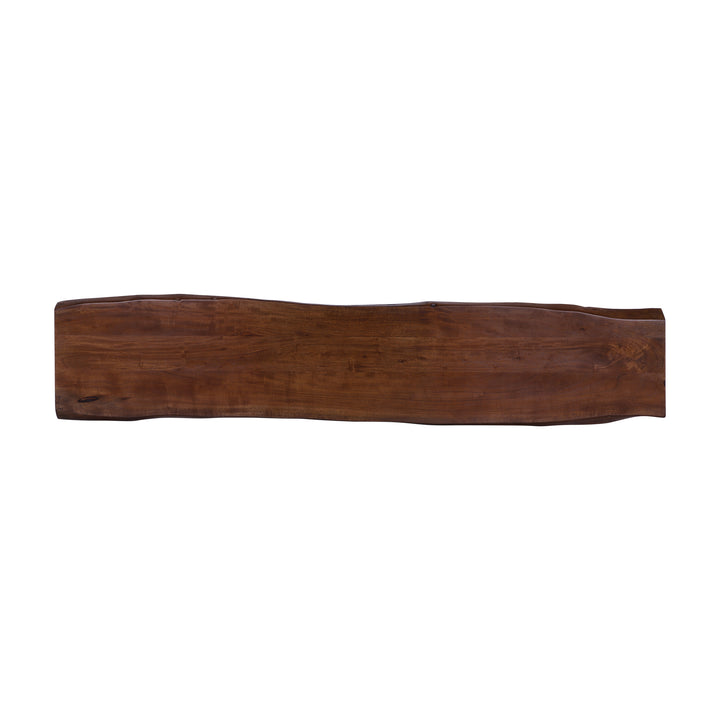 Live Edge Acacia 78" Bench, Acacia Standard