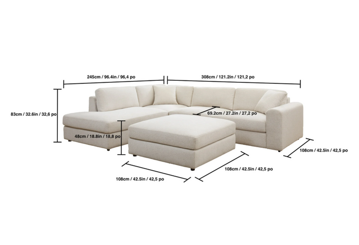 Andee Chaise - Floor Sample