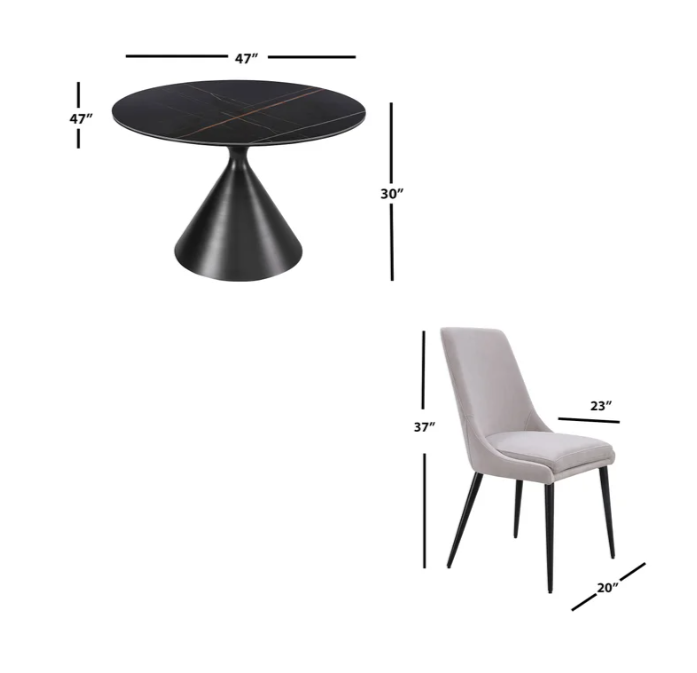 Matto Dining Set - Floor Sample