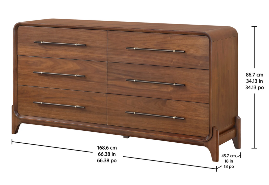 Rockford Dresser 6 Drawer - Floor Sample
