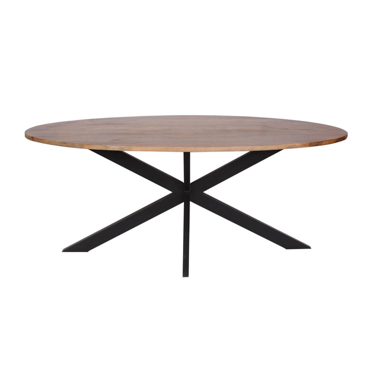 Jace Oval Dining Table - Mango and Acacia