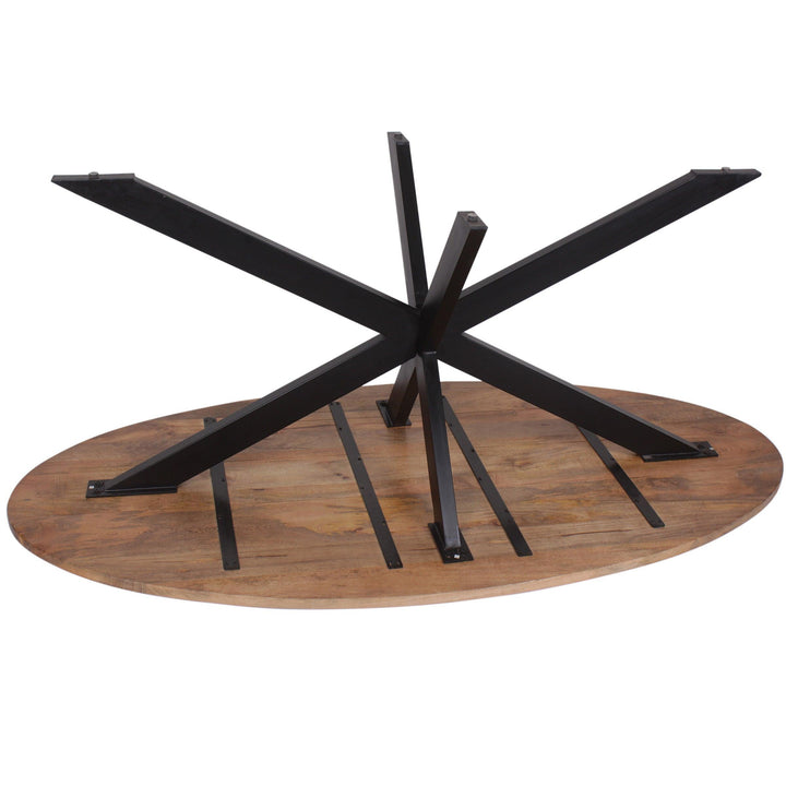 Jace Oval Dining Table - Mango and Acacia
