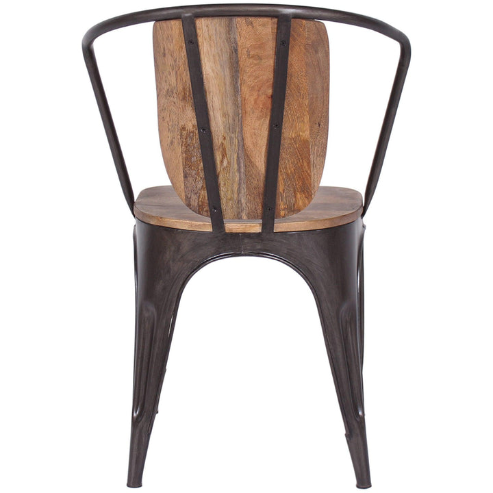 Retro Slat Back Chair (Set of 2) - Mango and Acacia