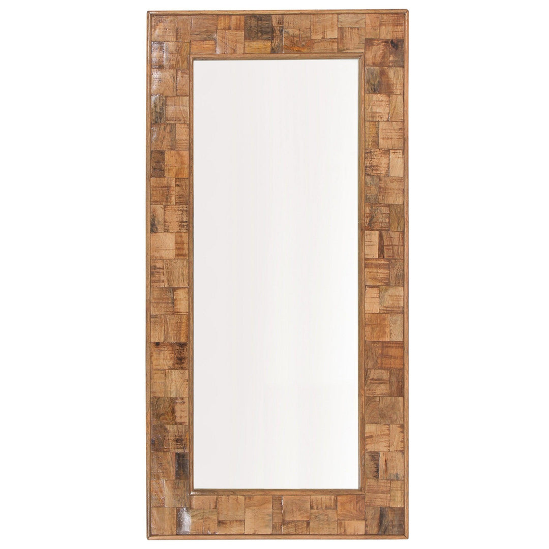 Parsons Rectangle Wall Mirror - Mango and Acacia